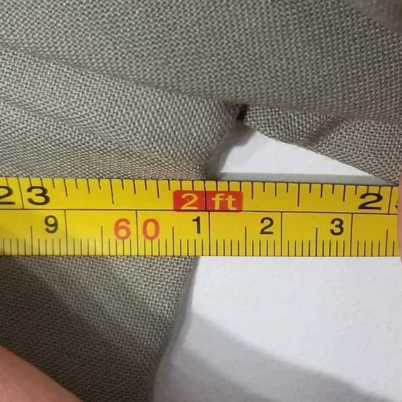 Vintage Boulevard Club Khaki Oversized Professor Wool Blend Blazer Sport Pocket - Picture 8 of 10